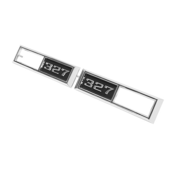 1968 Full-Size Chevrolet, Chevelle, Nova, and El Camino Front Marker Light Bezel, "327" Pair