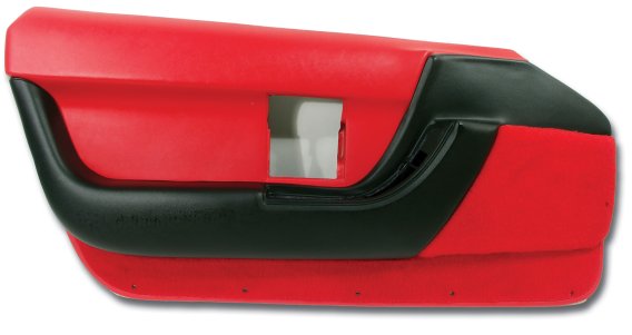 Door Panel- Red LH For 1993 Corvette