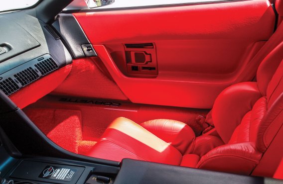 Door Panel- Red RH For 1993 Corvette