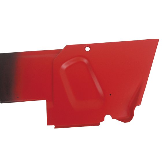 Console Side Panels- Red For 1986-1987 Corvette