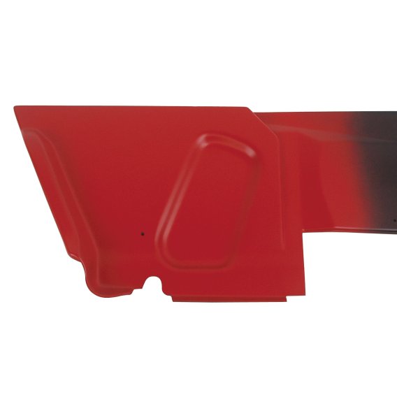 Console Side Panels- Red For 1986-1987 Corvette