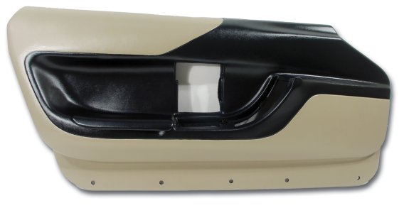 Left Hand Convertible Door Panel Beige For 1994-1996 Corvette