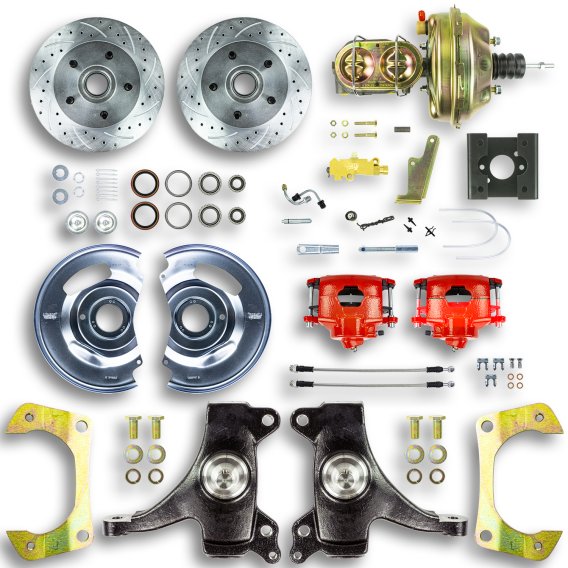 1963-1966 Chevrolet C10 Pickup  Brake Conversion Kit The Right Stuff TDC6325DZ