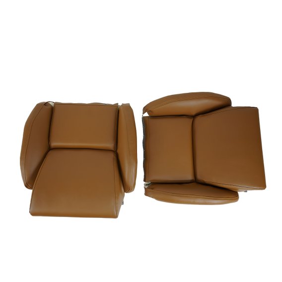 Mounted Leather-Like Vinyl Seat Covers Saddle Standard No-Perforations For 88 Corvette