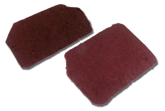 1993 C4 Corvette Front Speaker Cover Carpets Ruby Red Pile