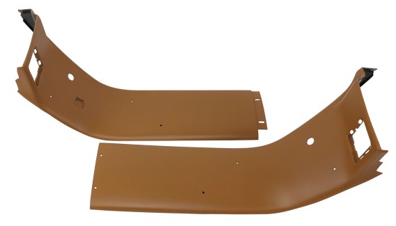 Coupe Rear Roof Panels - Saddle For 1990 Corvette