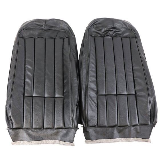 Driver Leather Seat Covers Black 100%-Leather For 1970-1971 Corvette