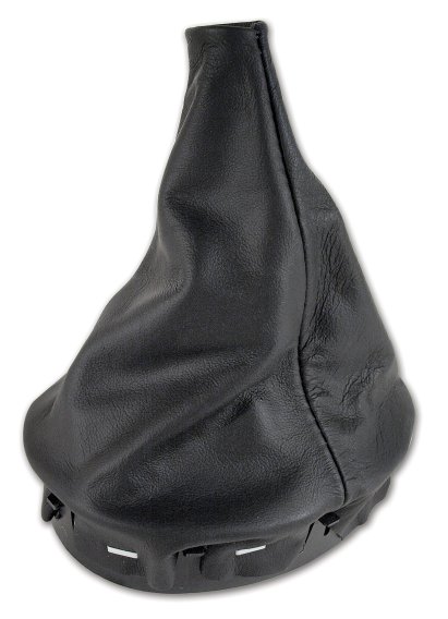 C5 1997-2004 Corvette Leather Shift Boot With Retainer -Black