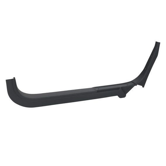 Door Sill- Graphite RH Convertible For 1986-1987 Corvette