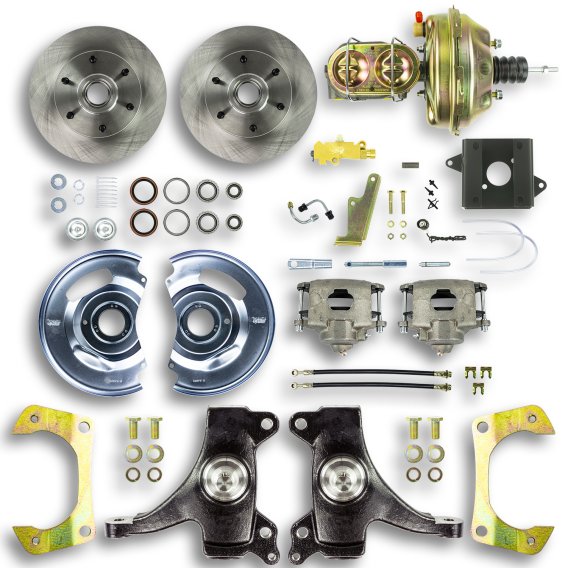 1960-1962 Chevrolet C10 Pickup  Brake Conversion Kit The Right Stuff TDC6016D