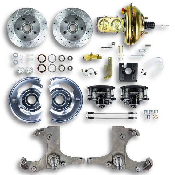 1967-1970 Chevrolet C10 Suburban  Brake Conversion Kit The Right Stuff TDC6725B