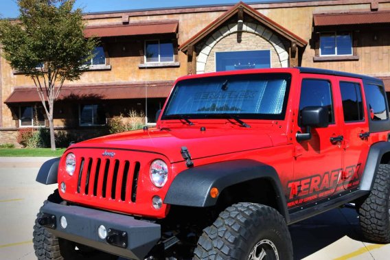 Fits Jeep JK Windshield Sun Shade 07-18 Wrangler JK TeraFlex