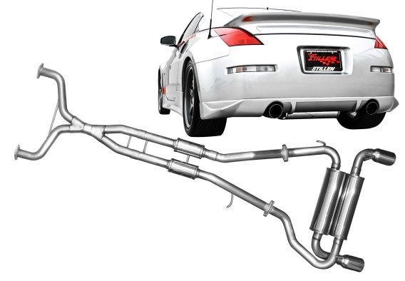 2003-2009 Nissan 350Z Exhaust System Stillen 504350D