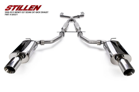 2009-2013 Infiniti G37 Q40 Sedan Exhaust System Stillen 504377