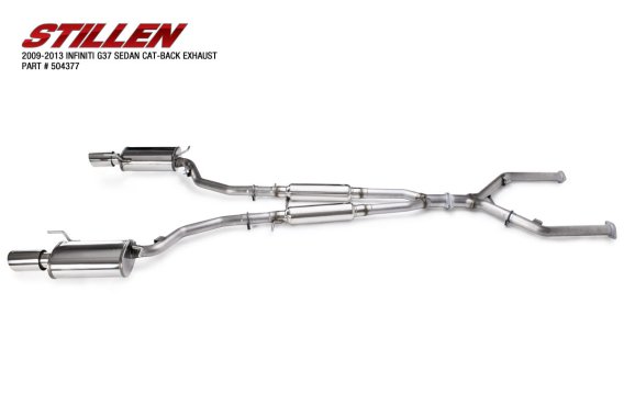 2009-2013 Infiniti G37 Q40 Sedan Exhaust System Stillen 504377