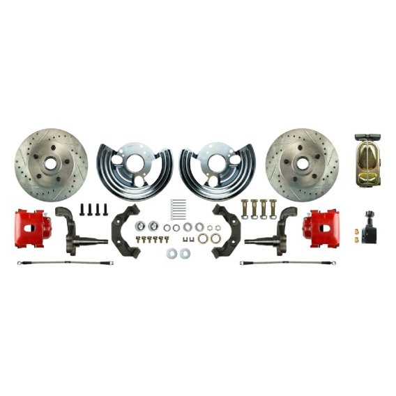 1962-1970 Plymouth Belvedere Front Brake Conversion Kit The Right Stuff MDC62SDZ