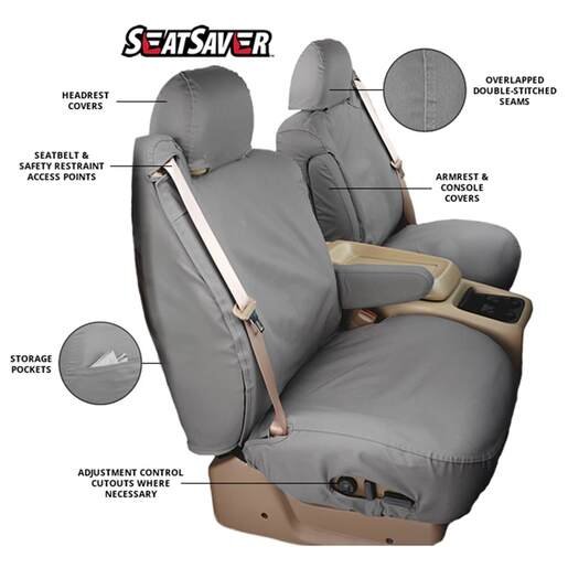 CoverCraft Polycotton SeatSaver Custom Seat Covers