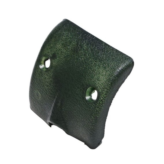 1967 Corvette Rear View Mirror Bracket Cover, Dark Green, Sold as Each