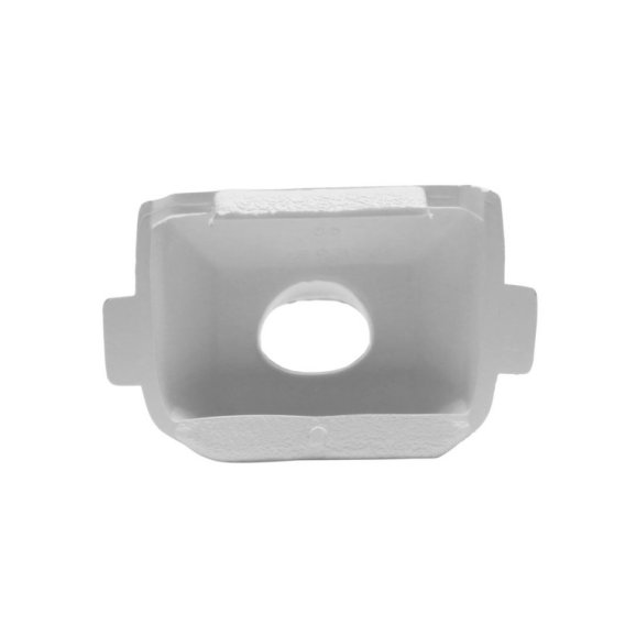 1976 Corvette Rear View Mirror Bracket Cover, White, Sold as Each