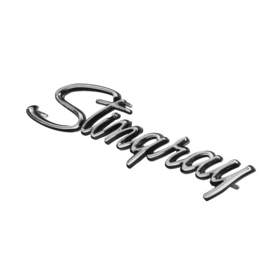 1969-1973 Corvette Front Fender Emblem, "Stingray", Sold as Each