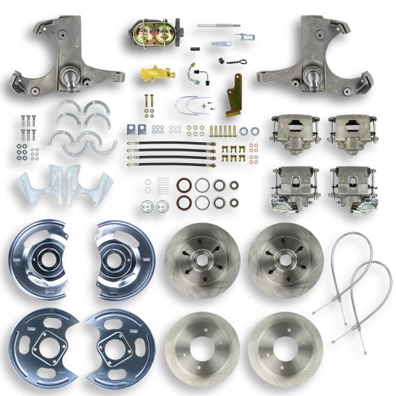 1967-1970 Chevrolet C10 Suburban  Brake Conversion Kit The Right Stuff TSD6346