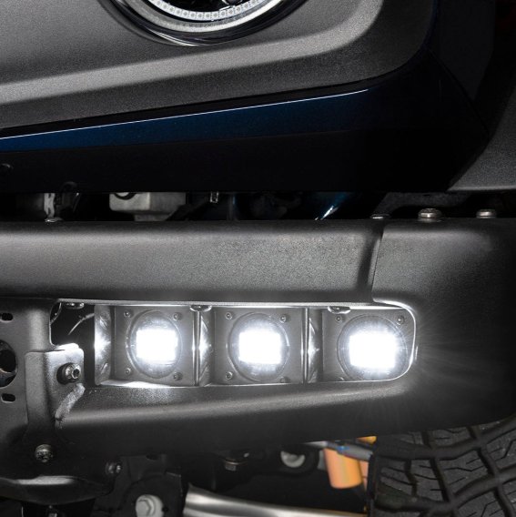 ORACLE Lighting 2021-2024 Ford Bronco Triple LED Fog Light Kit for Steel Bumper