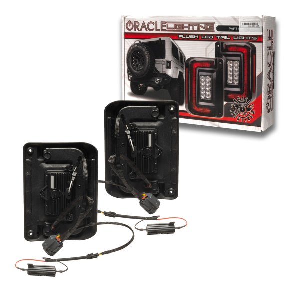 ORACLE Lighting Flush Mount LED Tail Lights for Jeep Wrangler JK