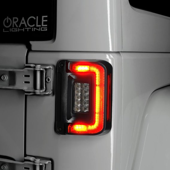 ORACLE Lighting Flush Mount LED Tail Lights for Jeep Wrangler JK