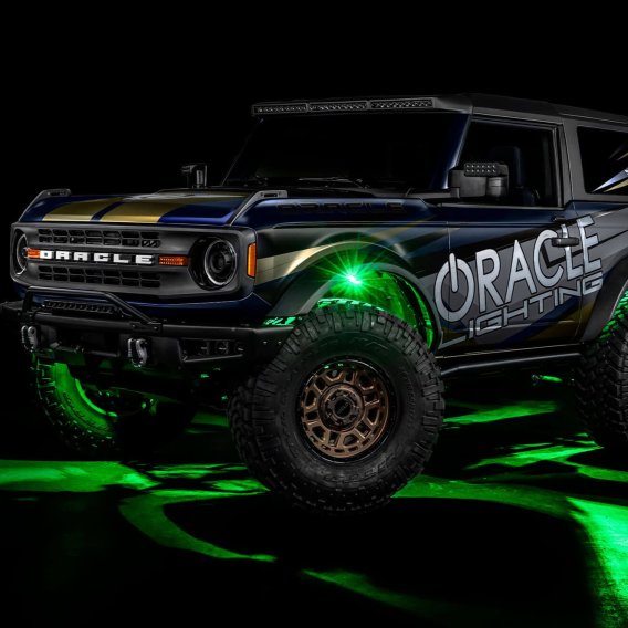 ORACLE Lighting ColorSHIFT RGB+W Underbody Wheel Well Rock Light Kit (4 PCS)