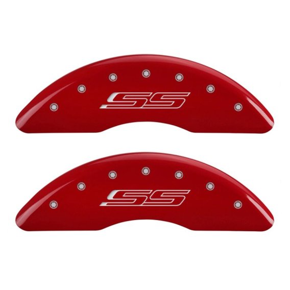 2016-2023 Camaro MGP Caliper Covers Red w/SS Logo