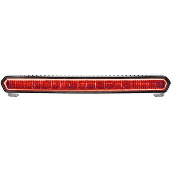 20 Inch LED Light Bar Black W/Red Halo Off Road SR-L Series Rigid Industries 63002