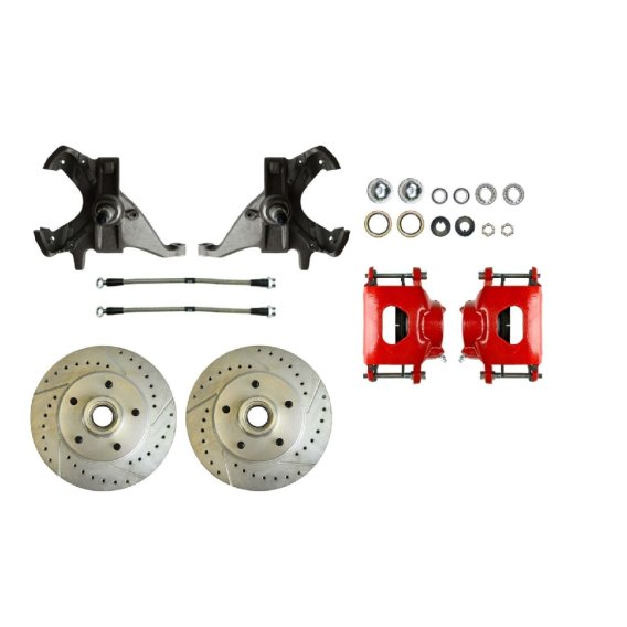 1978-1978 Chevrolet Camaro Front Brake Conversion Kit The Right Stuff AFXWK78DZ