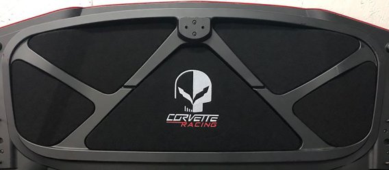 67140 5-Piece Trunk/Deck Lid Liner C7 Crossflag Logo And "Stingray" Script For 14-19 Corvette