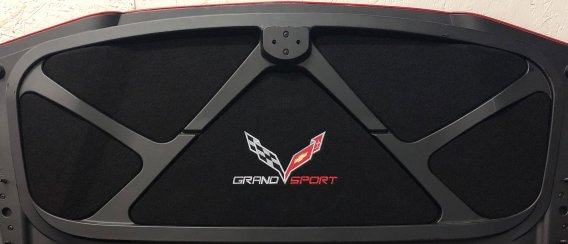 67147 5-Piece Trunk/Deck Lid Liner C7 Crossflag Logo And Z06 650HP Supercharged Logo For 15-19 Co...