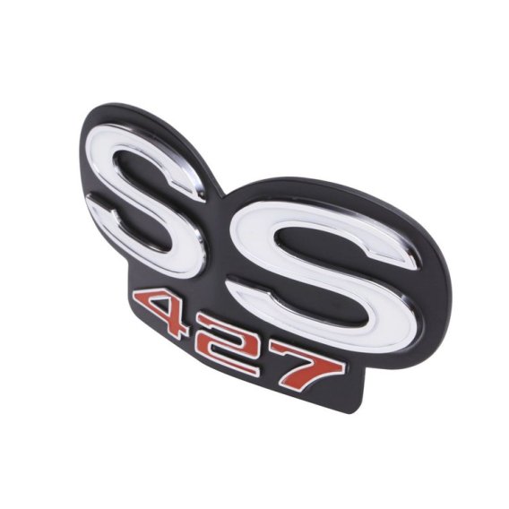 1969 Camaro Grille Emblem, "SS 427", R/S, Sold as Each