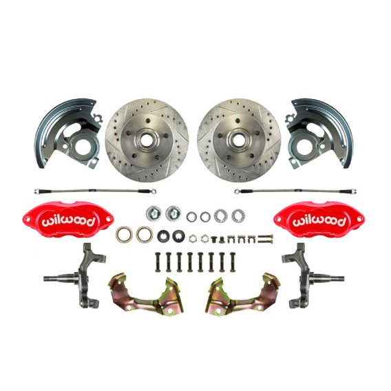 1970-1972 Chevrolet Monte Carlo Front Brake Conversion Kit The Right Stuff AFXWK32DZ