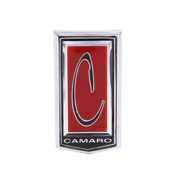 1971-1974 Camaro Front Header Panel Emblem, Sold as Each