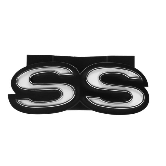 1970-1971 Camaro Grille Emblem, "SS", Sold as Each