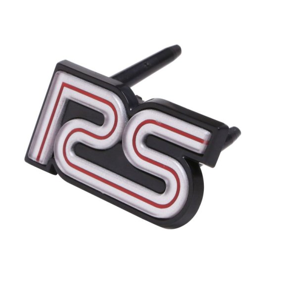 1980-1981 Camaro Grille Emblem, "RS", Silver, Sold as Each