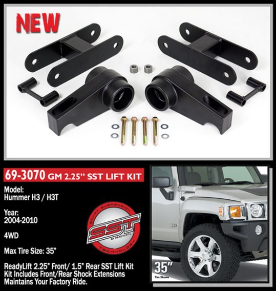 ReadyLift 69-3070 SST Lift Kit 04-12 Canyon Colorado H3 H3T