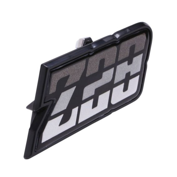 1980-1981 Camaro Fuel Door Emblem, "Z-28", Charcoal, Sold as Each