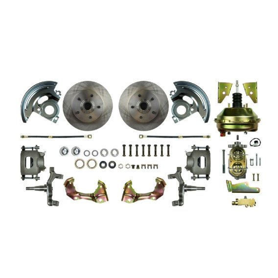 1970-1972 Chevrolet Monte Carlo Front Brake Conversion Kit The Right Stuff AFXDC01D