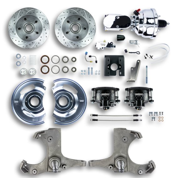 1967-1970 Chevrolet C10 Suburban  Brake Conversion Kit The Right Stuff TDC6725BX