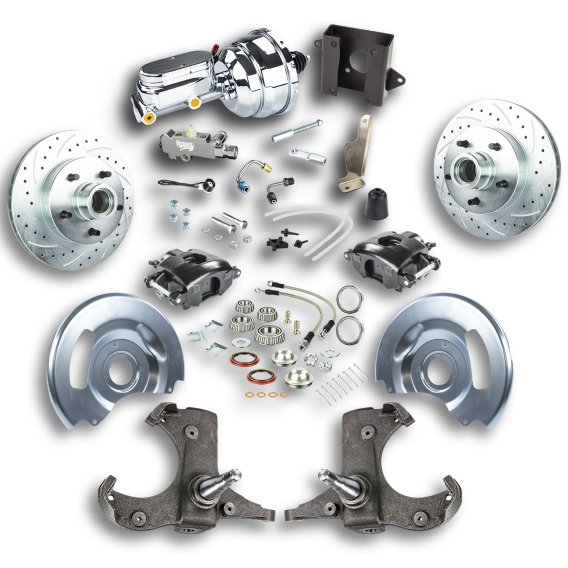 1960-1962 Chevrolet C10 Pickup  Brake Conversion Kit The Right Stuff TDC6015BX