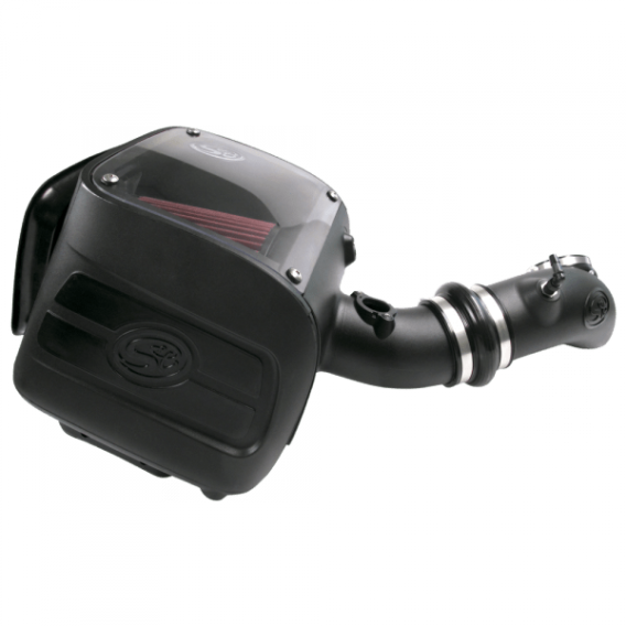 Cold Air Intake For 09-13 GMC Sierra 1500 Oiled Cotton Cleanable Red S&B 75-5059