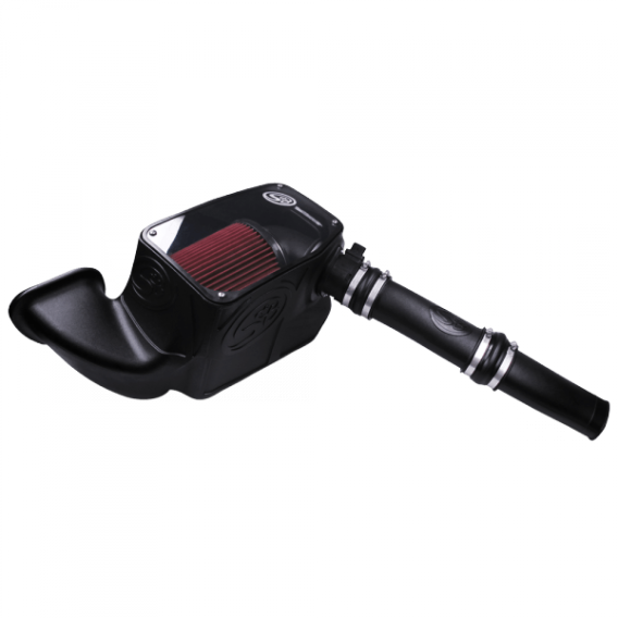 Cold Air Intake For 14-18 Dodge Ram 1500 3.0L EcoDiesel V6 Cotton Cleanable Red S&B 75-5074