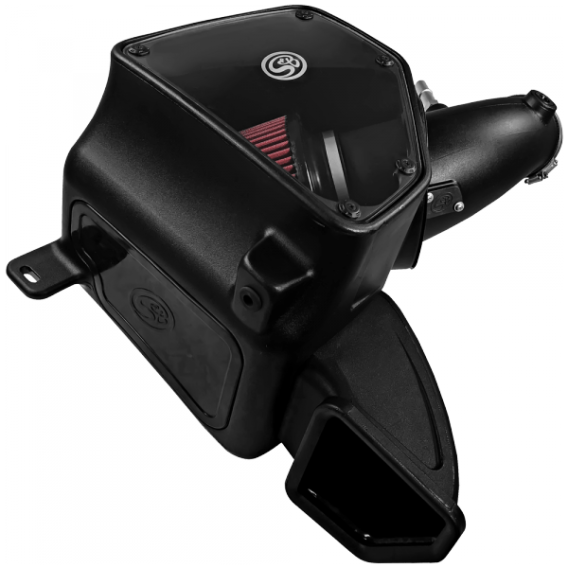 Cold Air Intake For 14-18 Dodge Ram 2500/ 3500 Hemi V8-6.4L Cotton Cleanable Red S&B 75-5087