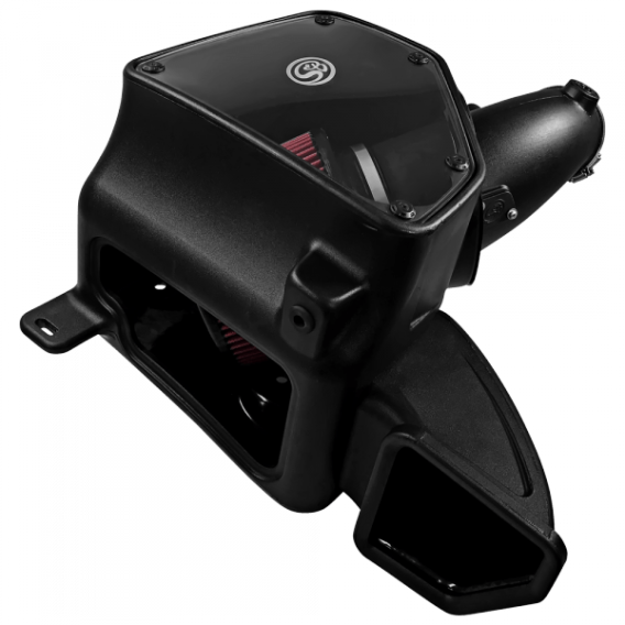 Cold Air Intake For 14-18 Dodge Ram 2500/ 3500 Hemi V8-6.4L Cotton Cleanable Red S&B 75-5087