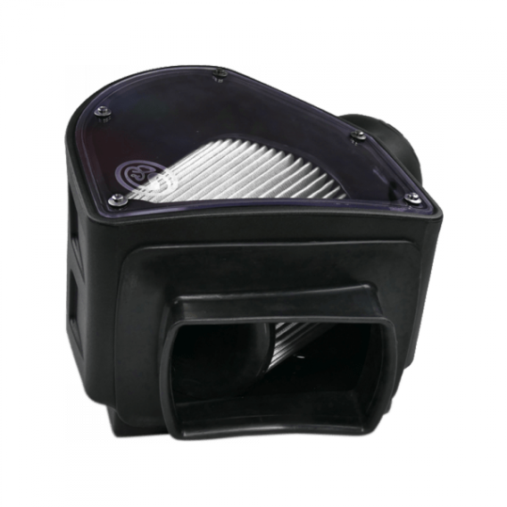 Cold Air Intake For 94-02 Dodge Ram 2500 3500 5.9L Cummins Dry Expandable White S&B 75-5090D
