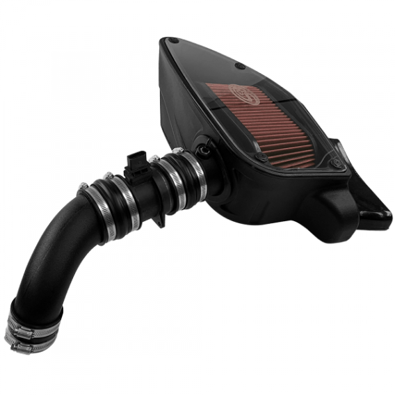 Cold Air Intake For 10-14 VW 2.0L TDI , 2015 VW Jetta 2.0L TDI Cotton Cleanable Red S&B 75-5099